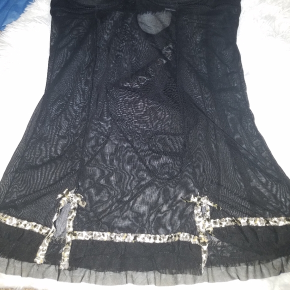 ๐ Cheetah Print Lingerie Set Size Medium Padded - Picture 5 of 9